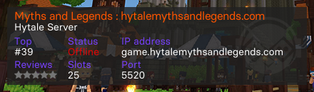 Myths and Legends : hytalemythsandlegends.com