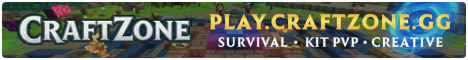 CraftZone.gg | Free VIP | US EU